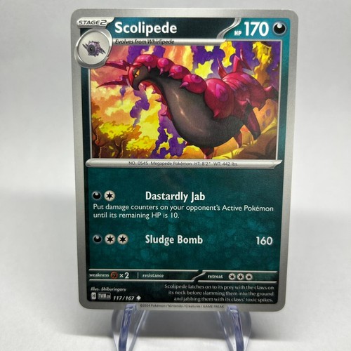 Scolipede 117 167 uncommon - scolipede, 117/167