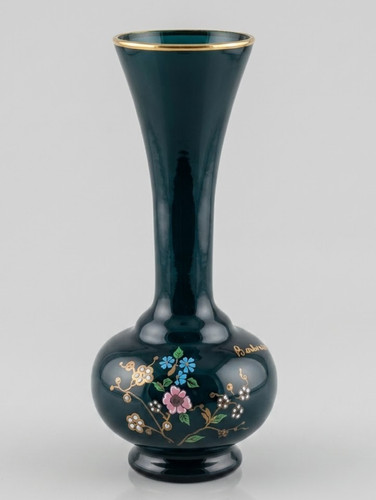 Vaso vintage vetro - vaso, nero