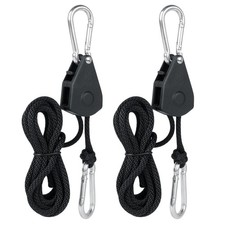 2 Pezzi Corde a Cricchetto Resistenti e Regolabili Ganci a Cricchetto Cricchetti