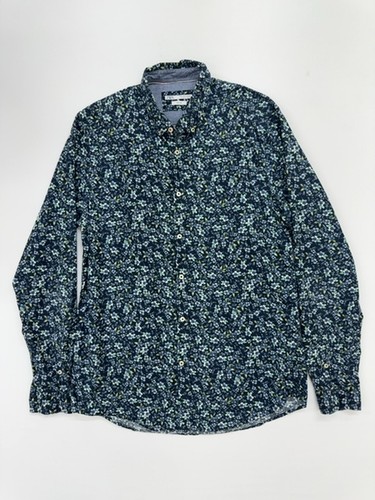 Zara camicia uomo - blu, scuro