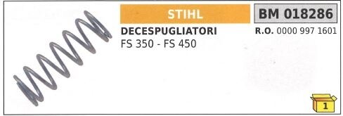 Antivibrante molla stihl - a,