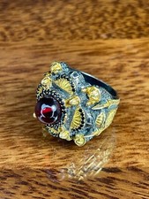 Anello uomo agata - uomo, in
