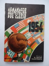 ALMANACCO ILLUSTRATO CALCIO 1954 Rizzoli Calciatori praticamente perfetto