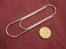 1 maxi graffetta in metallo