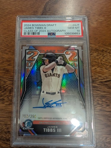 2024 bowman draft - draft, james