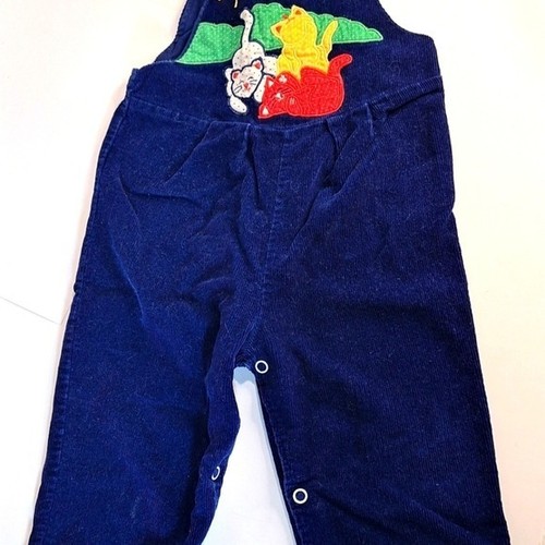 Salopette vintage blu - , in