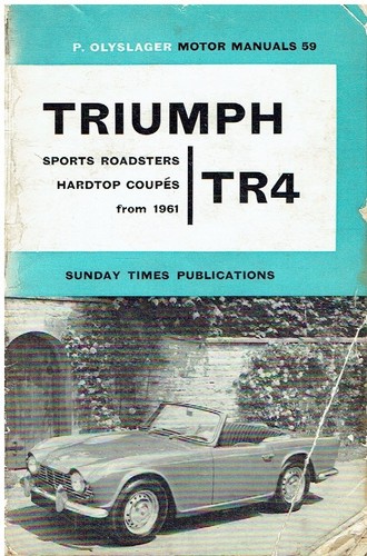 Triumph tr4 roadster - tr4,