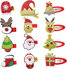 12Pcs Fermagli per Capelli Di