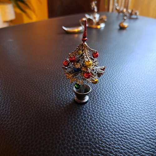 Albero natale argento - natale,
