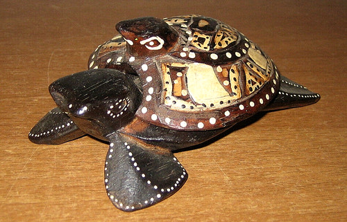 Tartaruga artigianale legno - tartaruga,
