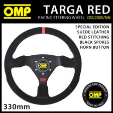 OMP TARGA VOLANTE PELLE