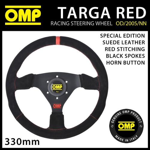 Omp targa volante pelle - targa,