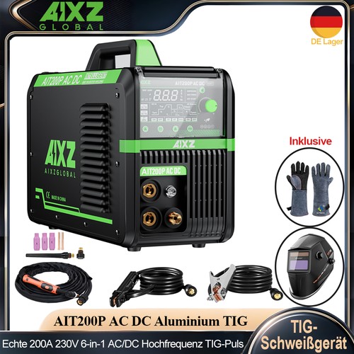 Saldatrice tig 6in1 dc - tig, ac/dc