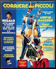 Corriere dei Piccoli 1981 -# 48 BN/OTT _ Gackeen -Gatchman -inserto giochi