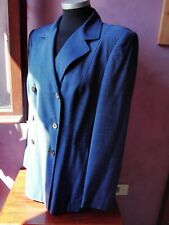Marella  donna  taglia 46 tailleur MAX MARA Linea emme marella Blu