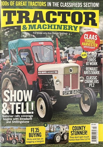 Tractor machinery magazine - tractor,