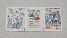 1985, Italia Repubblica, Arte Rinascimentale, Coppia Completa Nuova 