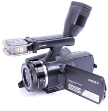 Sony NEX-VG10 Mirrorless E mount Digital Movie Camera 16-50mm Oss Lens Funzio...