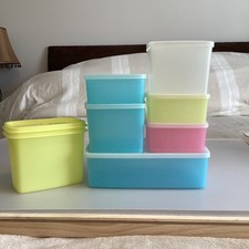 Set of 7 Vintage Tupperware