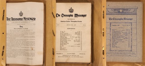 The theosophic messenger 1908 - the,