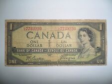 BANCONOTA 1 DOLLARO CANADA 1954 SPL