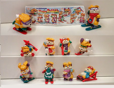 Conigli - Happy rabbits  serie completa con cartina - sorpresine kINDER -  