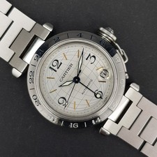Cartier Pasha C Gmt 2377 35mm