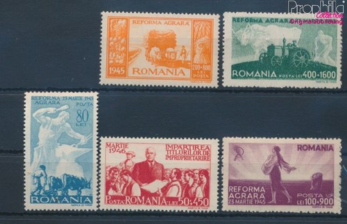 Francobolli romania 1946 - 1946, mi