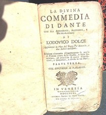 1796 LA DIVINA COMMEDIA DI