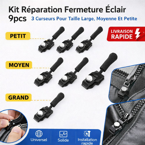 Kit réparation fermeture - kit,