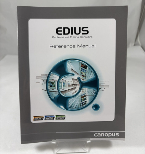 Manuale vintage canopus edius - manuale,