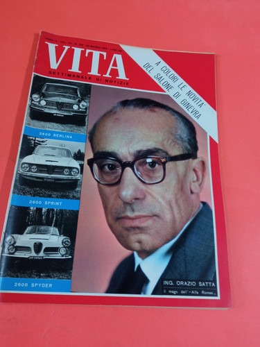 1962 orazio satta alfa - satta, romeo