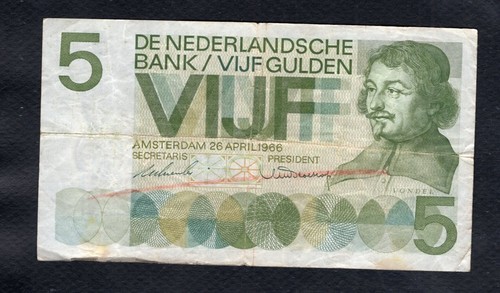 Pays bas gulden - 5, tb