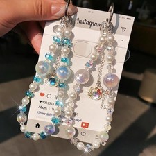 Cordino telefono con perline