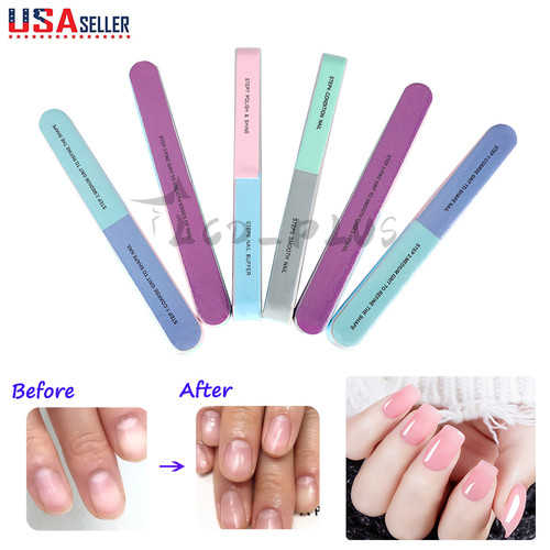 Lima per unghie - manicure, 1/3/6