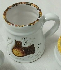 Mini boccali in ceramica