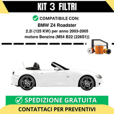 Kit 3 Filtri Tagliando per BMW