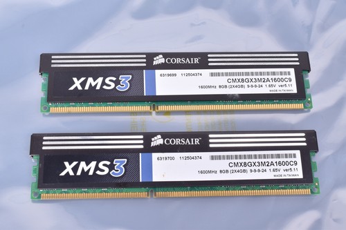 Corsair xms3 - 8, (2x4