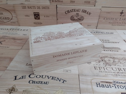 Cassetta porta vino - , legno