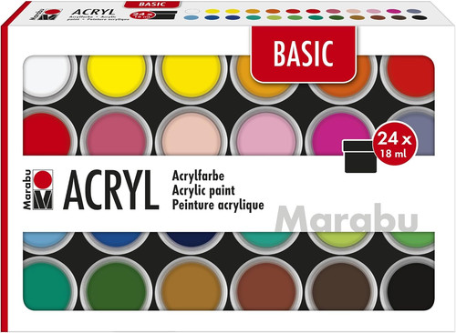 Set colori acrilici - di, basic