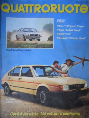 Quattroruote 319 1982 nuova - 319,