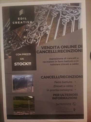 Cancelli ferro zincati c - ferro,
