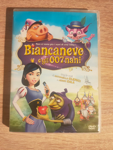 Dvd biancaneve gli 007 - dvd,