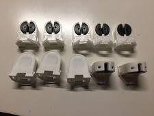 LOTTO STOCK N°10 PORTALAMPADA NEON T5 E PER TUBI LED!!! NUOVI