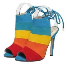 Sandali stivali eleganti tacco