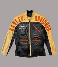 Giacca di pelle vintage Harley