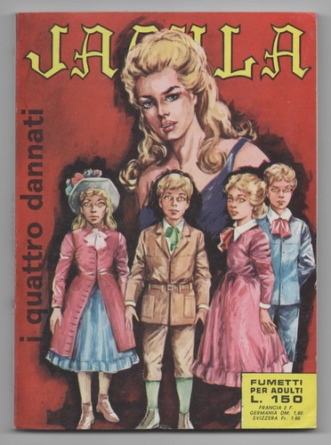 Jacula quattro dannati - n.7,