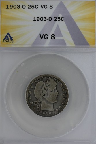 1903 anacs vg 8 - vg,