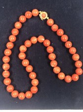 collana corallo cerasuolo