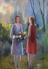 dipinto olio su tela Enzo